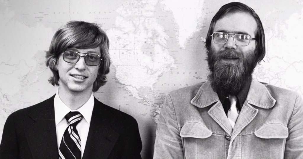 bill gates joven